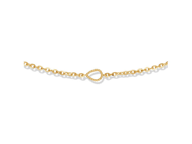 Het Collier Pareldruppel is een elegante gouden ketting van 14 karaat. Met een lengte van 450 mm is het ideaal voor dagelijks gebruik of speciale gelegenheden. Draag het solo voor een subtiele uitstraling of combineer het met andere gouden sieraden voor een gelaagde look. Perfect voor elke stijlvolle garderobe.