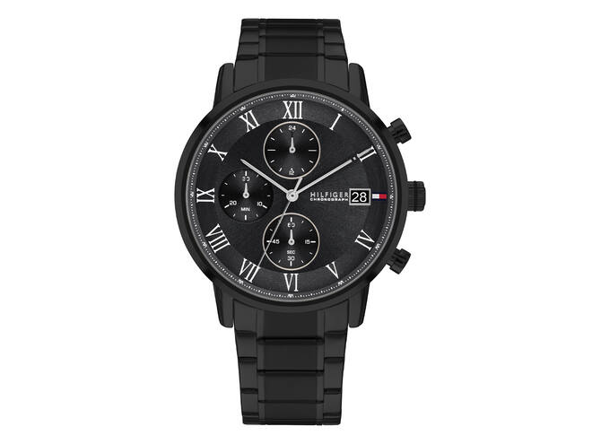 De TH Kane hrn stl ZW 42mm horloge, modelnummer TH1710799, is een polshorloge met een metalen kast en een diameter van 42 mm. Het horloge heeft een datumfunctie en een zwarte horlogeband. Draag dit stijlvolle accessoire dagelijks of bij speciale gelegenheden voor een elegante uitstraling. Perfect voor zowel formele als casual outfits.