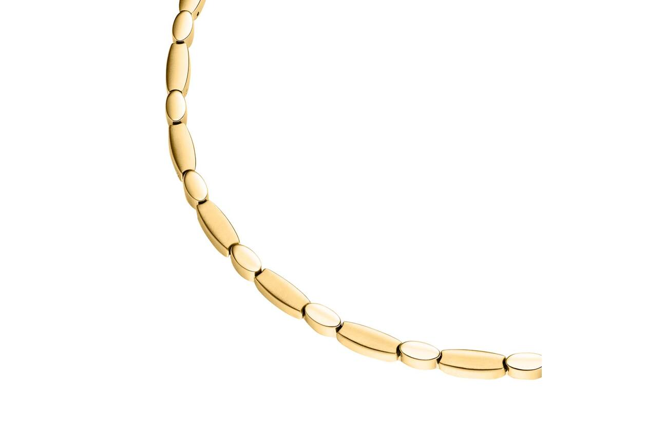 Boccia collier goldplated