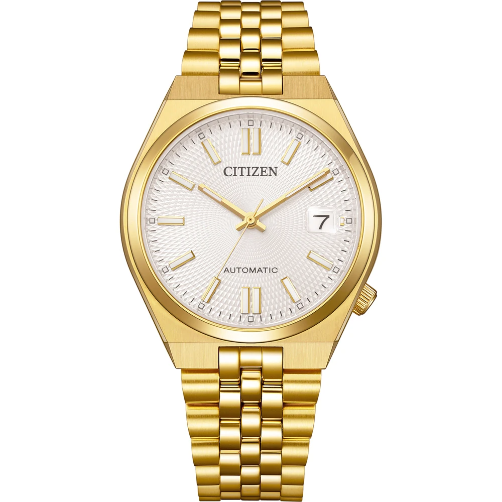 Citizen - Tsuyosa 37mm, Automaat Cal: 8310, 50 meter WR, Saffierglas - NK0032-56A