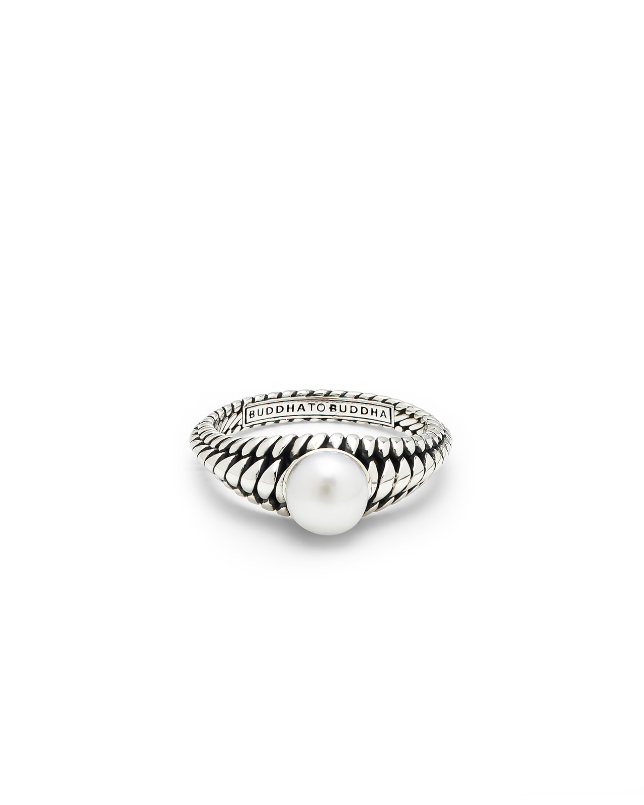 Buddha to Buddha Ben Pearl Ring Silver | 551