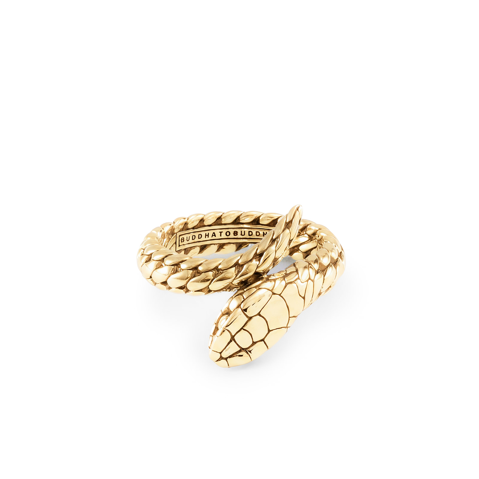 Buddha to Buddha Ben XS Snake Ring Gold Vermeil | 454GV