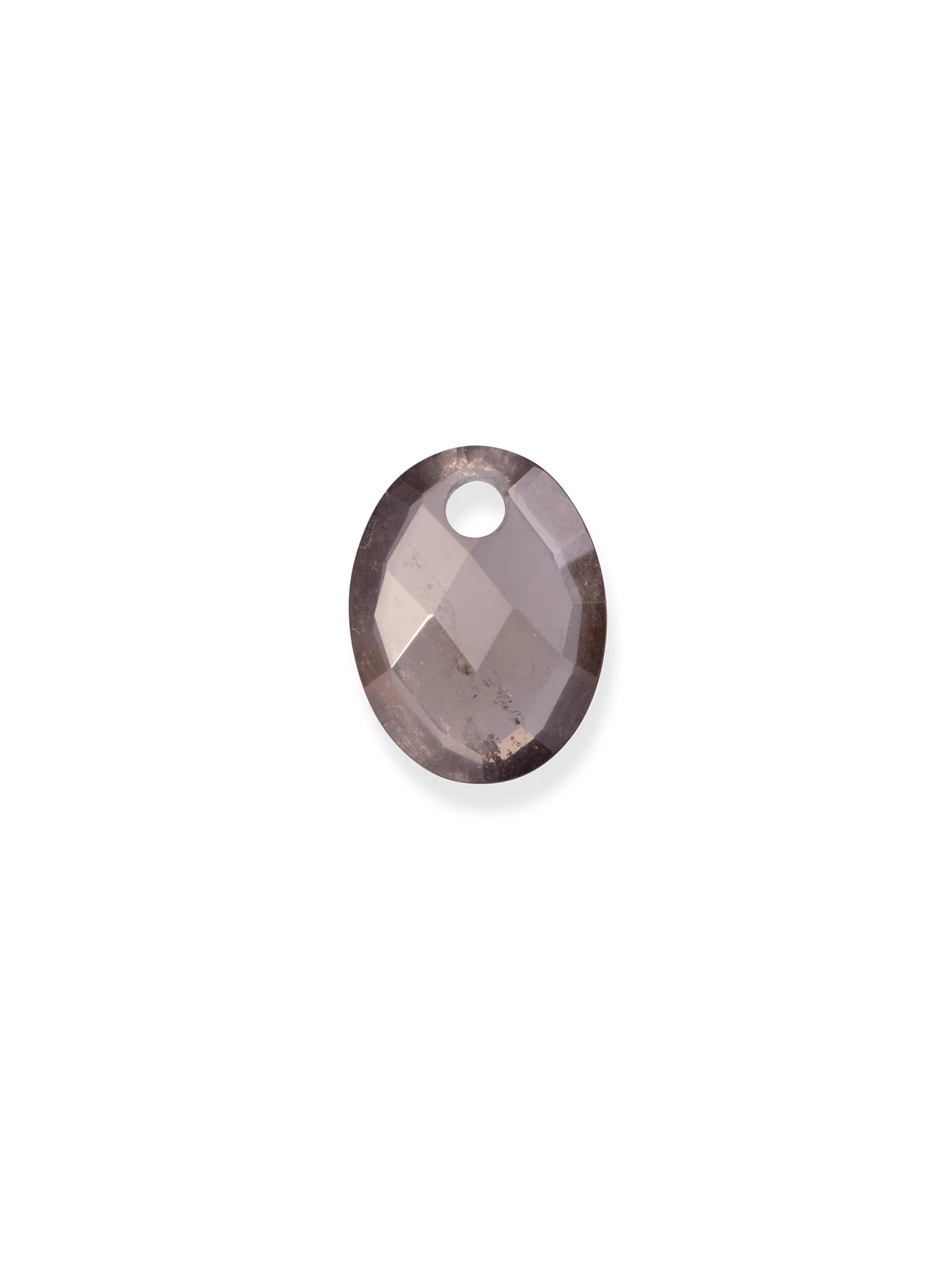 De Medium Oval Smoky Quartz Pendant brengt balans en elegantie samen. De rookkwarts heeft een warme, aardse tint die rust en kracht uitstraalt. Dankzij de ovale slijpvorm komt de natuurlijke schoonheid van de steen prachtig tot zijn recht. Deze pendant is veelzijdig en subtiel genoeg voor dagelijks gebruik, maar straalt ook klasse uit bij bijzondere gelegenheden. Een stijlvol detail dat je look compleet maakt.