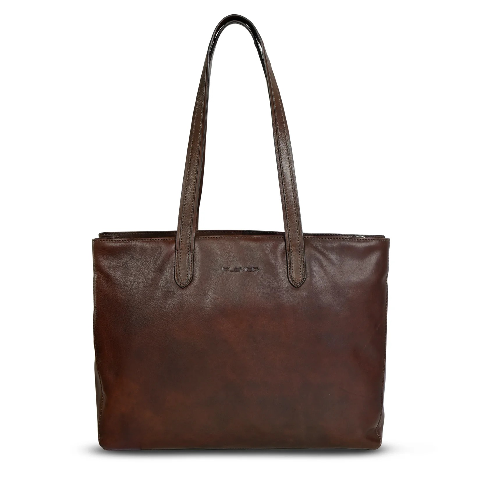 Leren laptoptas 16 inch &ndash; Bruin plantaardig gelooid leer
Ontdek de stijlvolle en functionele leren laptoptas voor 16 inch laptops, gemaakt van hoogwaardig plantaardig gelooid soft leer in een warme bruine tint. Deze ruime werktas combineert een klassieke uitstraling met een praktische indeling, waardoor hij ideaal is voor werk, kantoor, studie en onderweg.
Ruime leren werktas met slimme indeling
De tas beschikt over twee ruime hoofdvakken en een extra vak met een afsluitbare rits. Hierdoor kun je je laptop, documenten, accessoires en persoonlijke spullen overzichtelijk opbergen.
Het uitneembare en extra gepolsterde laptopvak biedt ruimte aan een laptop tot 16 inch en zorgt voor extra bescherming tijdens het vervoer. Daarnaast is de tas voorzien van verschillende praktische stretchvakken voor onder andere een netsnoer met adapter en een optische muis.

Aan de andere zijde vind je handige opbergmogelijkheden voor een mobiele telefoon, dongel, pennen en pasjes. Ook is er een uitneembare sleutelhanger, zodat je je sleutels snel kunt terugvinden.

Veilig en comfortabel onderweg
Aan de achterzijde bevindt zich een veiligheidsrits, ideaal voor het veilig opbergen van belangrijke spullen. Daarnaast is de tas voorzien van RFID-protectie, die helpt beschermen tegen ongewenst uitlezen en skimmen van RFID-chips in bijvoorbeeld bankpassen en paspoorten.
Voor extra draagcomfort wordt de tas geleverd met een afneembare en verstelbare schouderband. De metalen onderdelen zijn uitgevoerd in een stijlvolle gunmetal kleur, wat de tas een moderne en zakelijke uitstraling geeft.

Premium afwerking
De binnenzijde van de tas is premium afgewerkt en biedt een overzichtelijke indeling voor al je dagelijkse benodigdheden. Het plantaardig gelooide soft leer geeft de tas een luxe uitstraling en een karakteristieke natuurlijke look.
Deze bruine leren laptoptas is daarmee een praktische keuze voor iedereen die een combinatie zoekt van stijl, bescherming, ruimte en gebruiksgemak.

Producteigenschappen
Hoogwaardig plantaardig gelooid soft leer
Kleur: bruin
Geschikt voor laptops tot 16 inch
Uitneembaar en extra gepolsterd laptopvak
2 ruime hoofdvakken
1 afsluitbaar ritsvak
Stretchvak voor netsnoer en adapter
Stretchvak voor optische muis
Stretchvak voor mobiele telefoon
Aparte vakken voor dongel, pennen en pasjes
Uitneembare sleutelhanger
Veiligheidsrits aan de achterzijde
RFID-protectie tegen skimmen van bankpassen en paspoorten
Afneembare en verstelbare schouderband
Metalen onderdelen in gunmetal
Premium afgewerkte binnenzijde
Afmetingen
Tas: B 42 x H 30,5 x D 10 cm
Laptopvak: B 40,5 x H 26,5 x D 3 cm