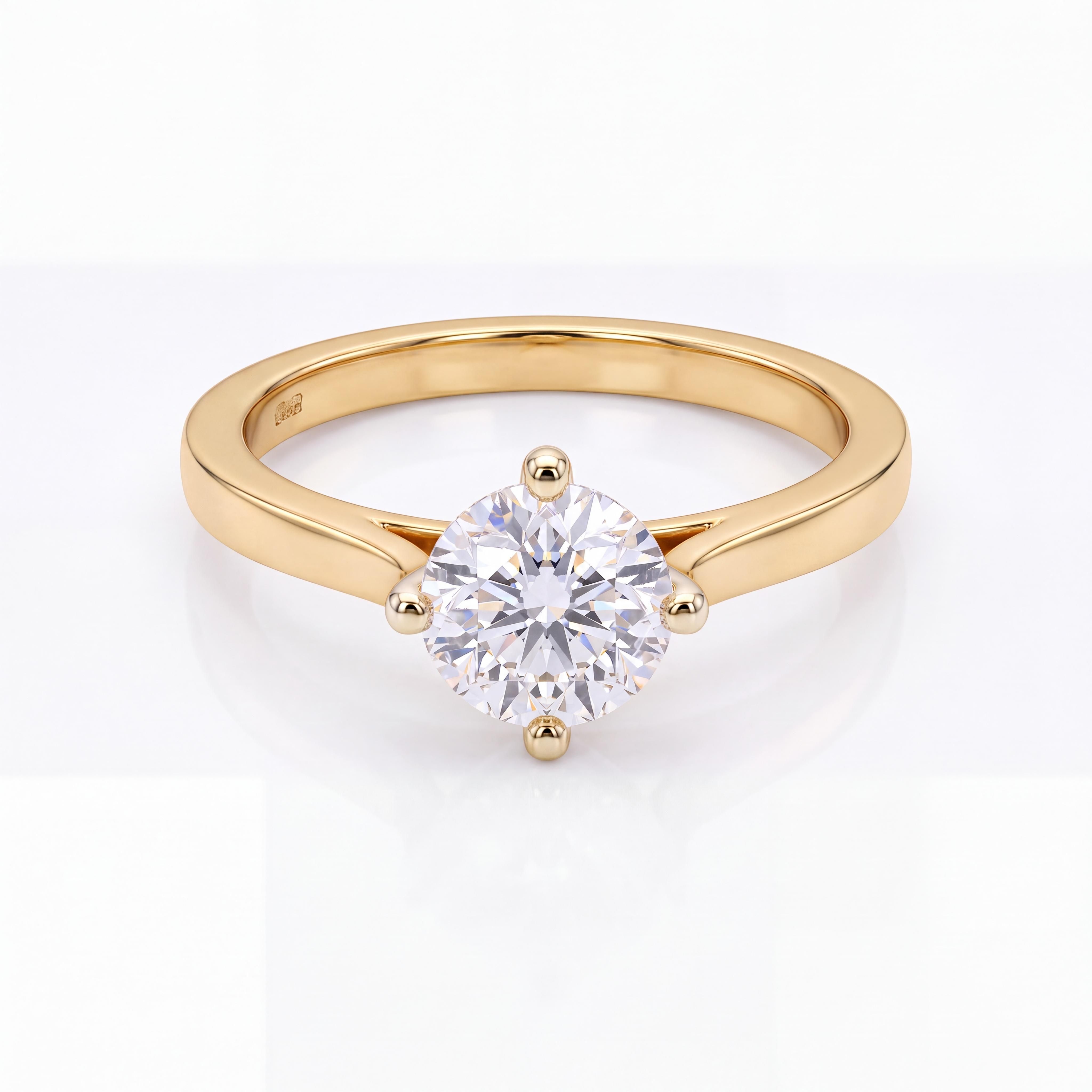 De 14K Gouden Cushion Cut Solitaire Ring met Zirkonia is een prachtige gouden ring met een sierlijke zirkonia-steen. Draag hem alleen als statement stuk of gecombineerd met andere ringen voor een stijlvolle look. Perfect voor elke gelegenheid.
