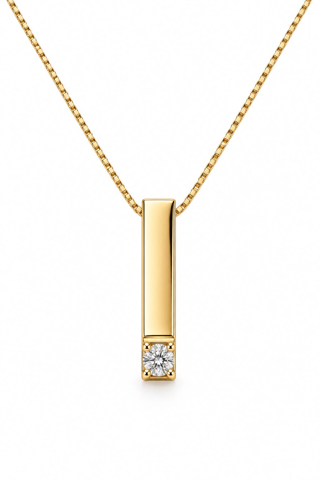 De Collier Staaf 14k goud is een elegante halsketting van 14-karaats goud, met een lengte van 45 cm. Met zijn goudkleurige, verfijnde uitstraling is deze ketting perfect om elk outfit een luxe touch te geven. Draag het alleen voor een subtiele look of combineer met andere sieraden voor een gelaagd effect. Ideaal voor zowel dagelijks gebruik als speciale gelegenheden.