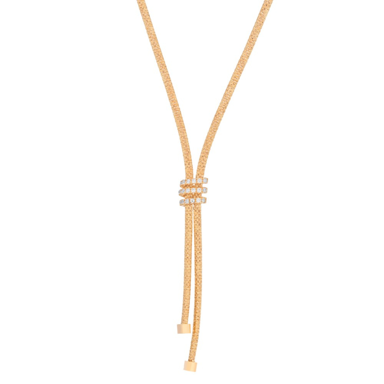 Collier in verguld 18 k van het merk Marcello Pane 