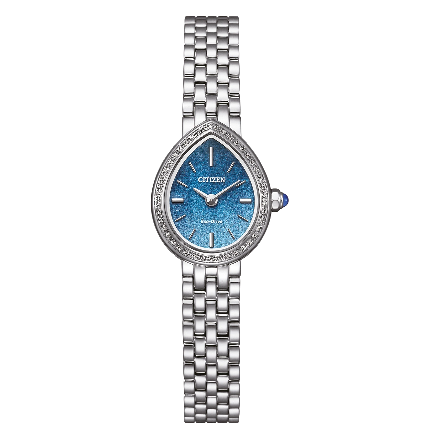 Citizen | Dames Horloge Diamant Blauw Staal Limited Edition | 19.6MM | EX1540-58L
