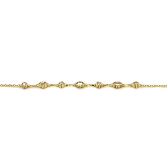 Karma Bracelet Viral Vintage Goldplated