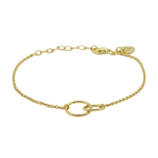 zilveren Karma collier