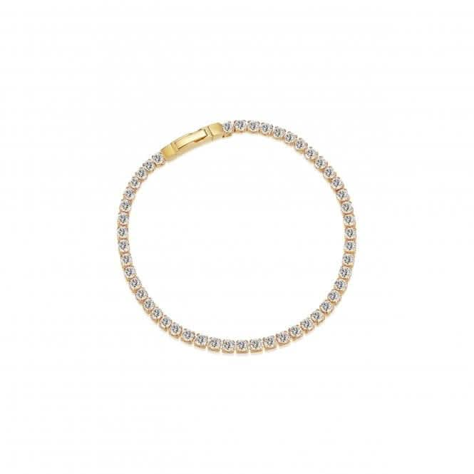De Sif Jakobs Ellera Armband, modelnummer 5710698083999, is een elegante armband met een goudkleurige uitstraling, gemaakt van verguld materiaal. Versierd met schitterende zirkoonstenen, biedt deze nieuwe armband een luxueuze uitstraling. Perfect om te dragen bij zowel formele als casual gelegenheden voor een verfijnde look. Draag het enkel of combineer met andere armbanden voor een gelaagd effect.