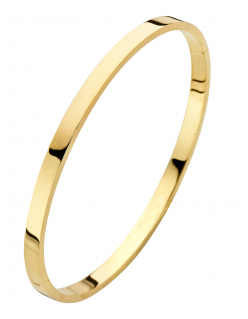 Fjory geelgouden slavenarmband vierkant 4 mm 61 mm | 40-A386104