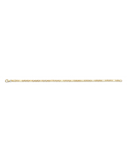 Fjory geelgouden fantasie armband 3 mm 19 cm | 40-FS030519