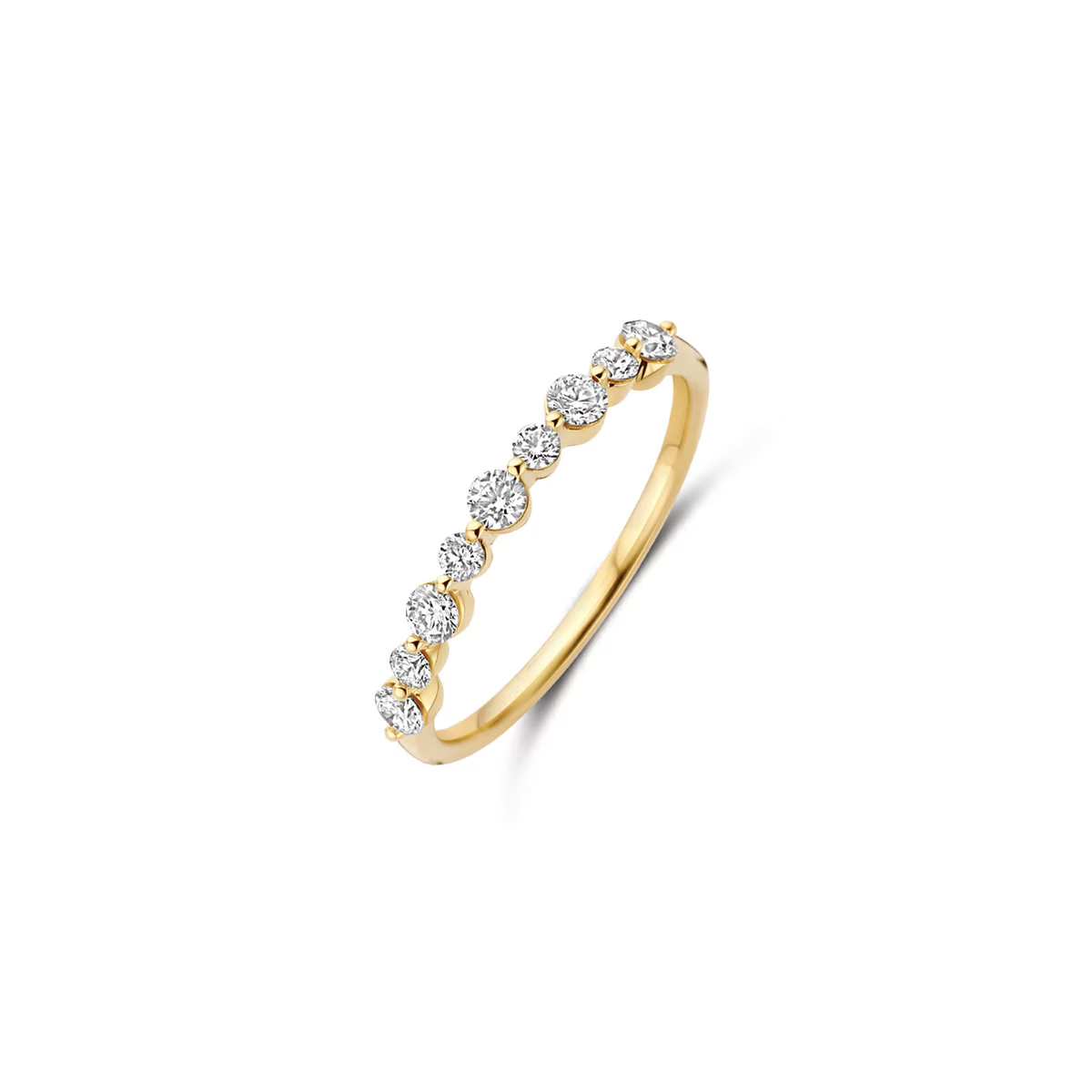 Blush Lab Diamonds Ring LG1064Y &ndash; Geelgoud (14k) met Lab grown Diamant 