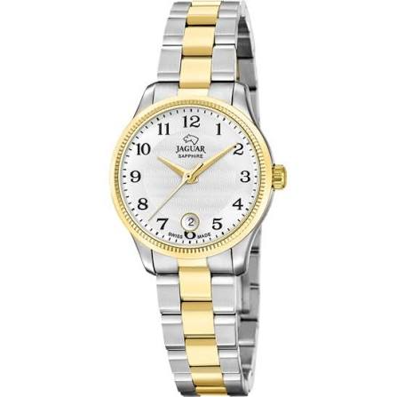 Jaguar swiss uurwzerk dames bicolor 