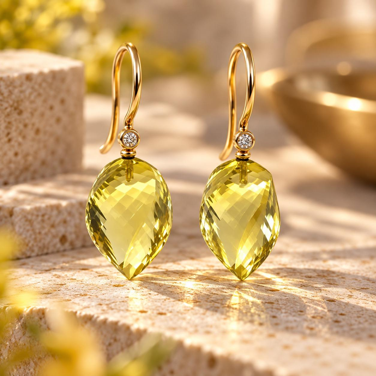 Ein Schmuckst&uuml;ck &ndash; immer wieder neu ✨
Strahlend zitronengelbe, facettierte Einh&auml;nger bringen Licht und Leichtigkeit ans Ohr. Kombiniert mit warmem Gold und einem klassischen Perlenstecker entsteht ein spannender Mix aus zeitloser Eleganz und moderner Frische.
Die Einh&auml;nger lassen sich nach Lust und Anlass kombinieren &ndash; wandelbar, individuell und voller Leuchtkraft. Gold &middot; facettierte Edelsteine &middot; wandelbarer Ohrschmuck