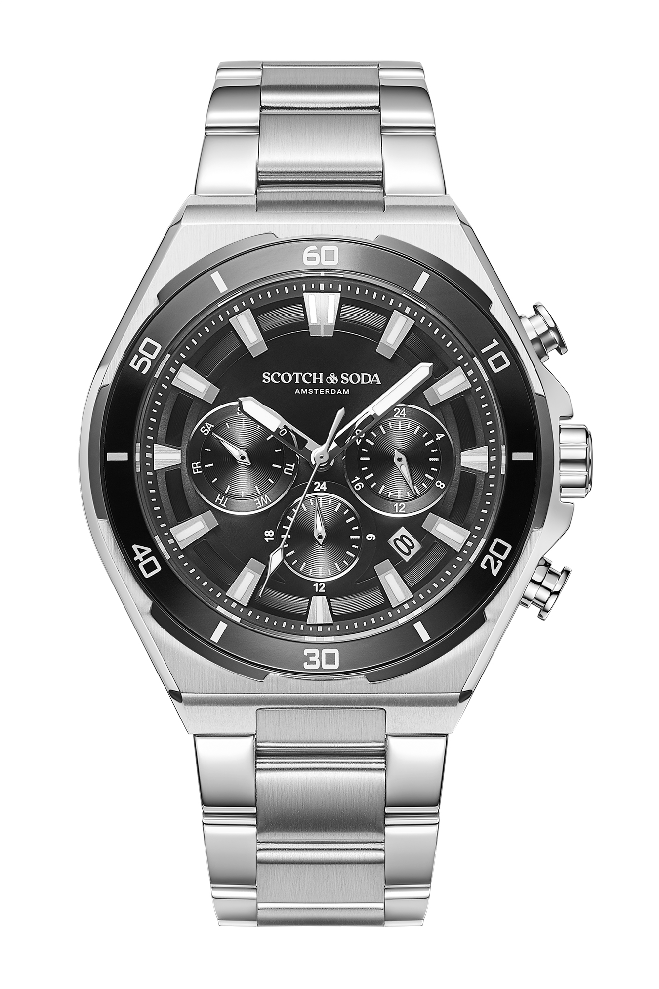 Het Scotch & Soda SSM.118A herenhorloge is een uitstekende keuze voor iedereen die op zoek is naar een modern en modieus horloge van een populair modemerk. Scotch & Soda is een gerenommeerd Nederlands modemerk, opgericht in 1985, dat gedurfde ontwerpen, moderne details en hoogwaardig vakmanschap combineert in zijn horloges. Betrouwbare uurwerken, duurzame roestvrijstalen kasten en comfortabele banden zorgen voor zorgeloos dagelijks gebruik, en de collectie blijft betaalbaar ondanks de topkwaliteit.