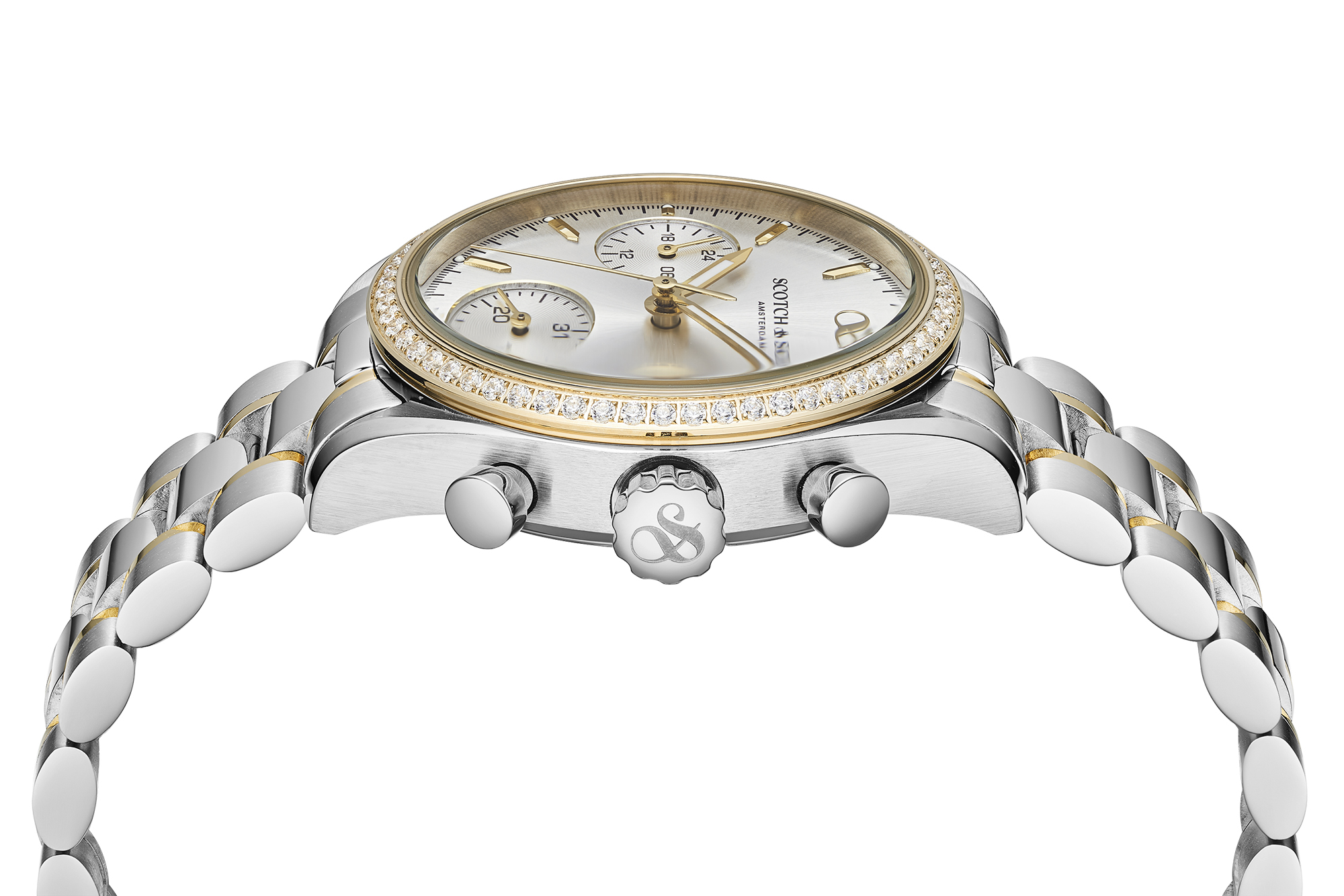Scotch & Soda Dames Bicolor Zilver