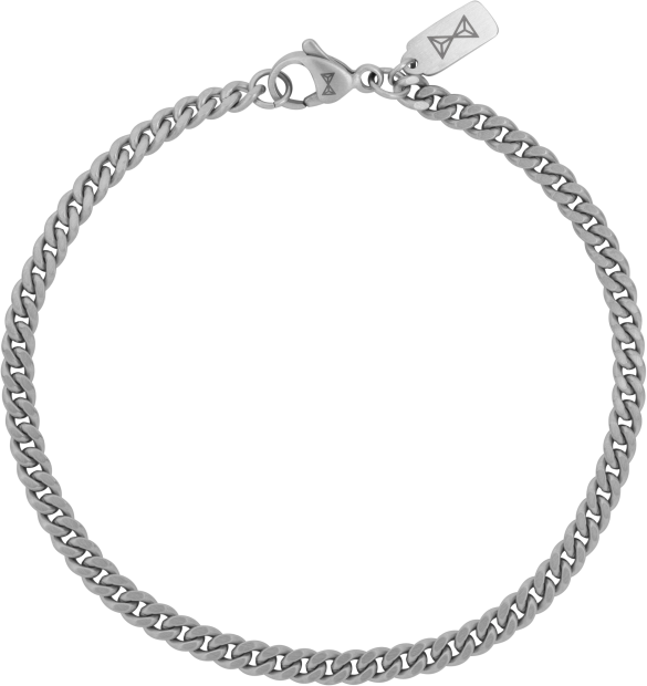 Aze stalen armband gematteerd
Gourmette Four - Inox Matt
Breedte: 4mm
21cm