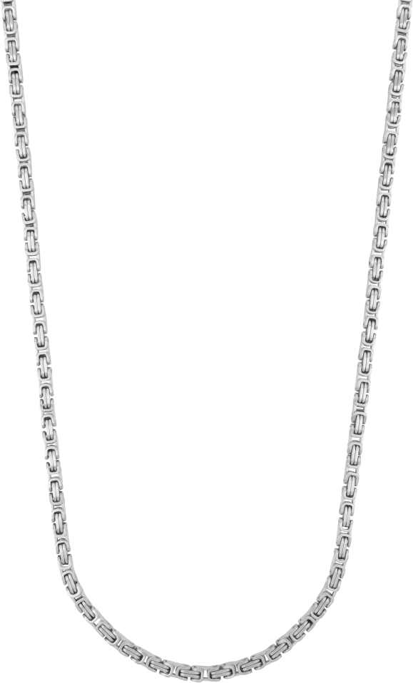 Necklace Byzantine Four - Inox (50+10cm)