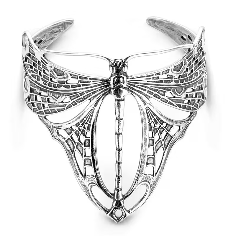 zilveren armband libelle