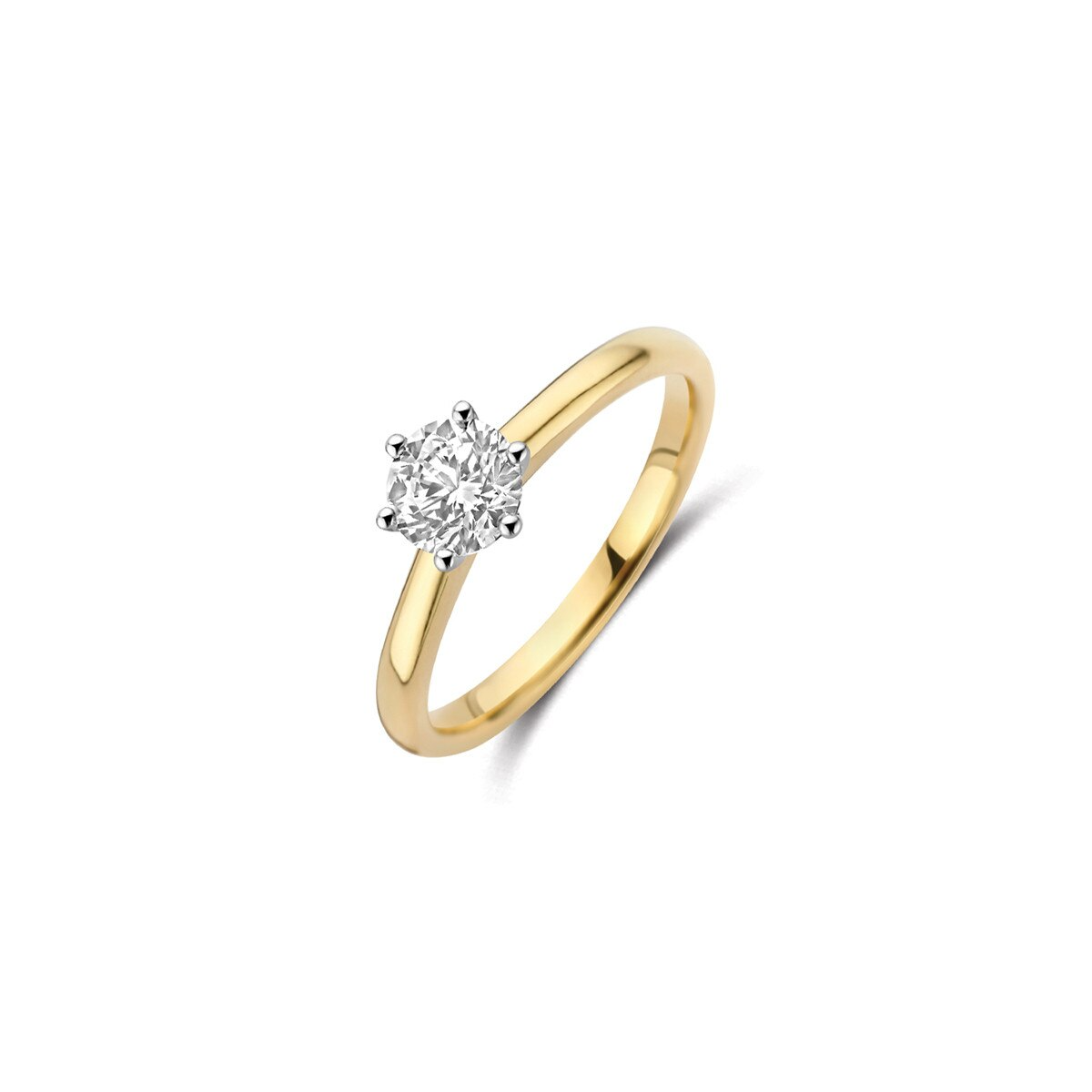 Blush Lab Diamonds solitaire ring 0,75 ct maat 54 | LG1062B/54