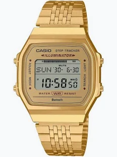 casio goudkleurig retro model 