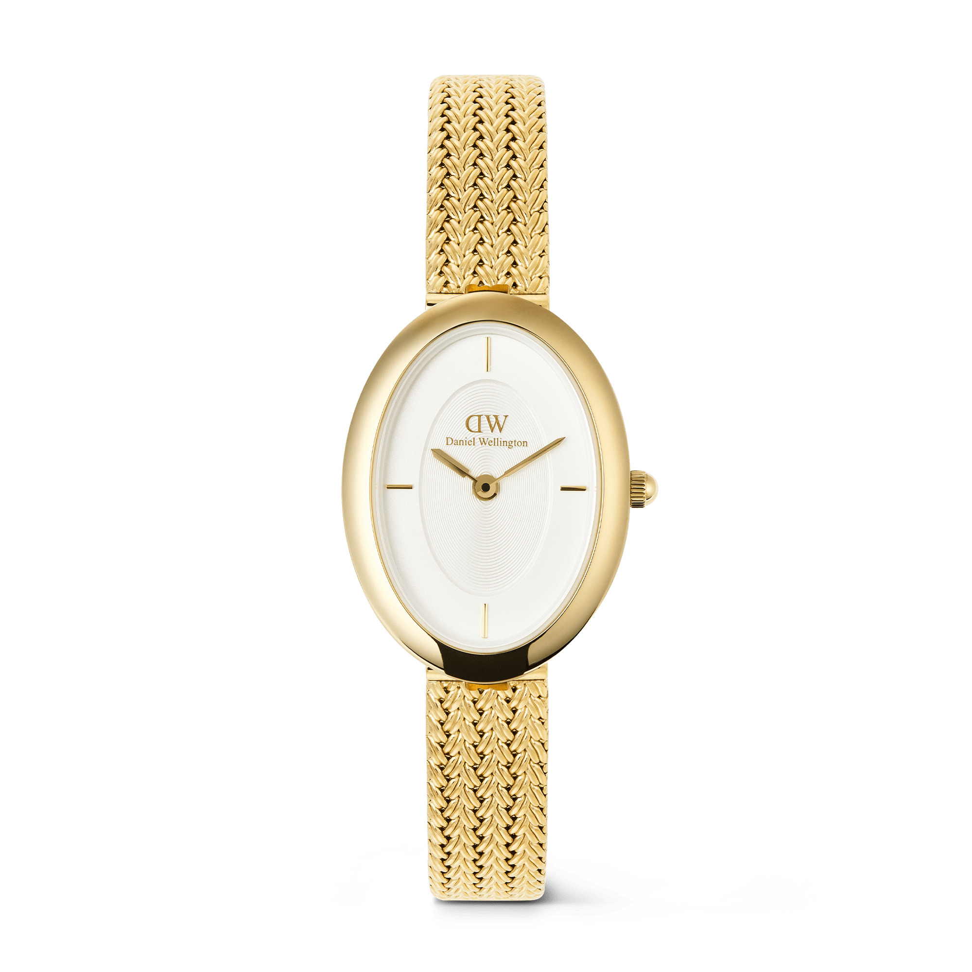 WATCH DW JULIETTE 23x31 BRAIDED MESH WHITE SUNRAY G