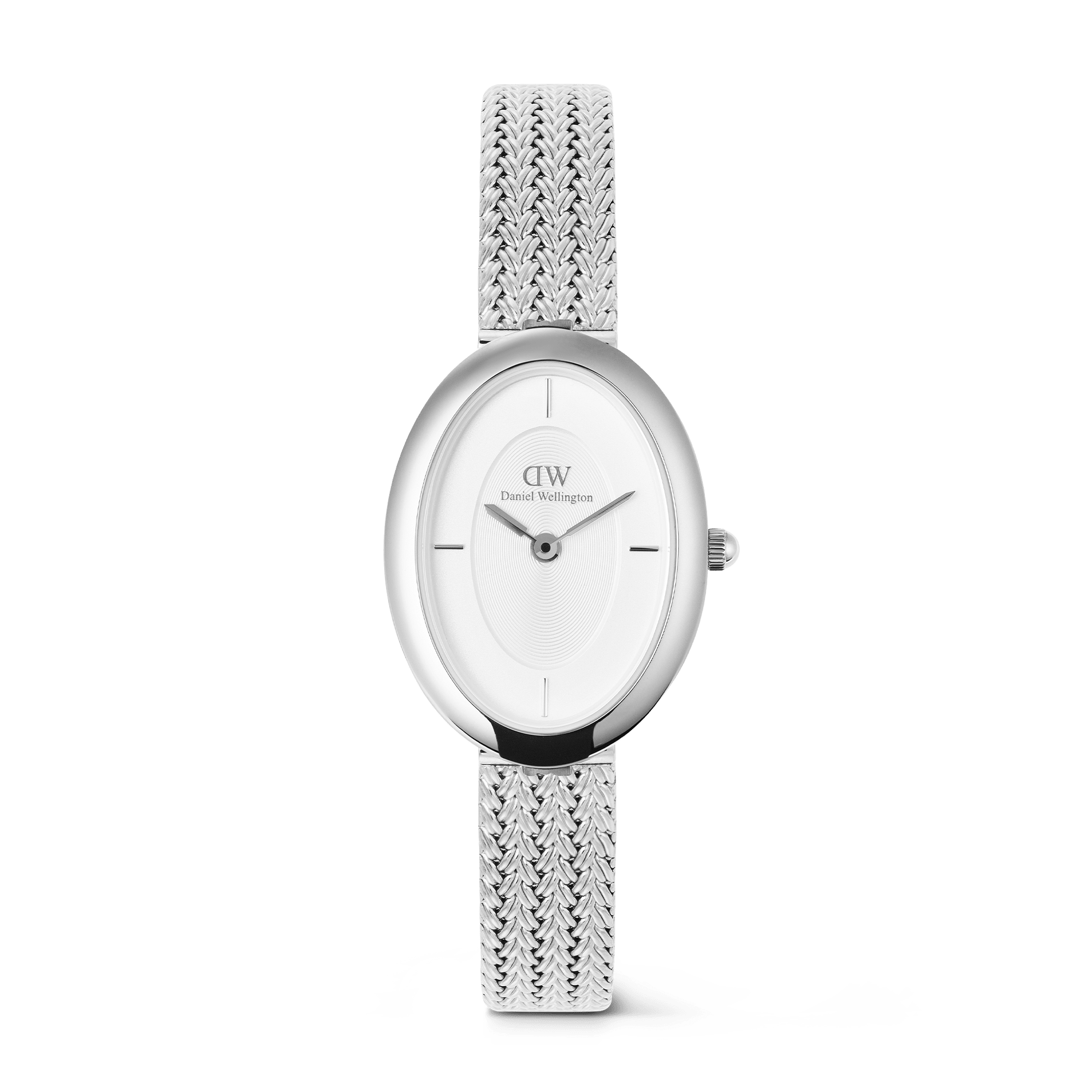 WATCH DW JULIETTE 23x31 BRAIDED MESH WHITE SUNRAY S