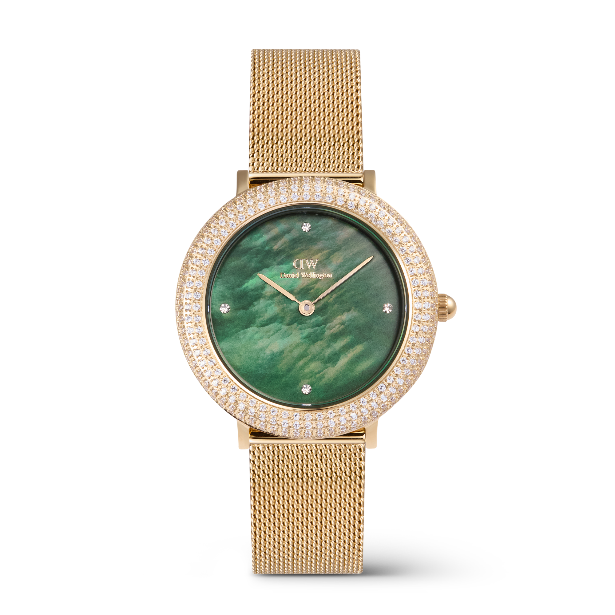 OROL DW CRYSTALLINE BEZEL 32 GREEN MOP EVERGOLD MOP Matricole : L4J61988554
