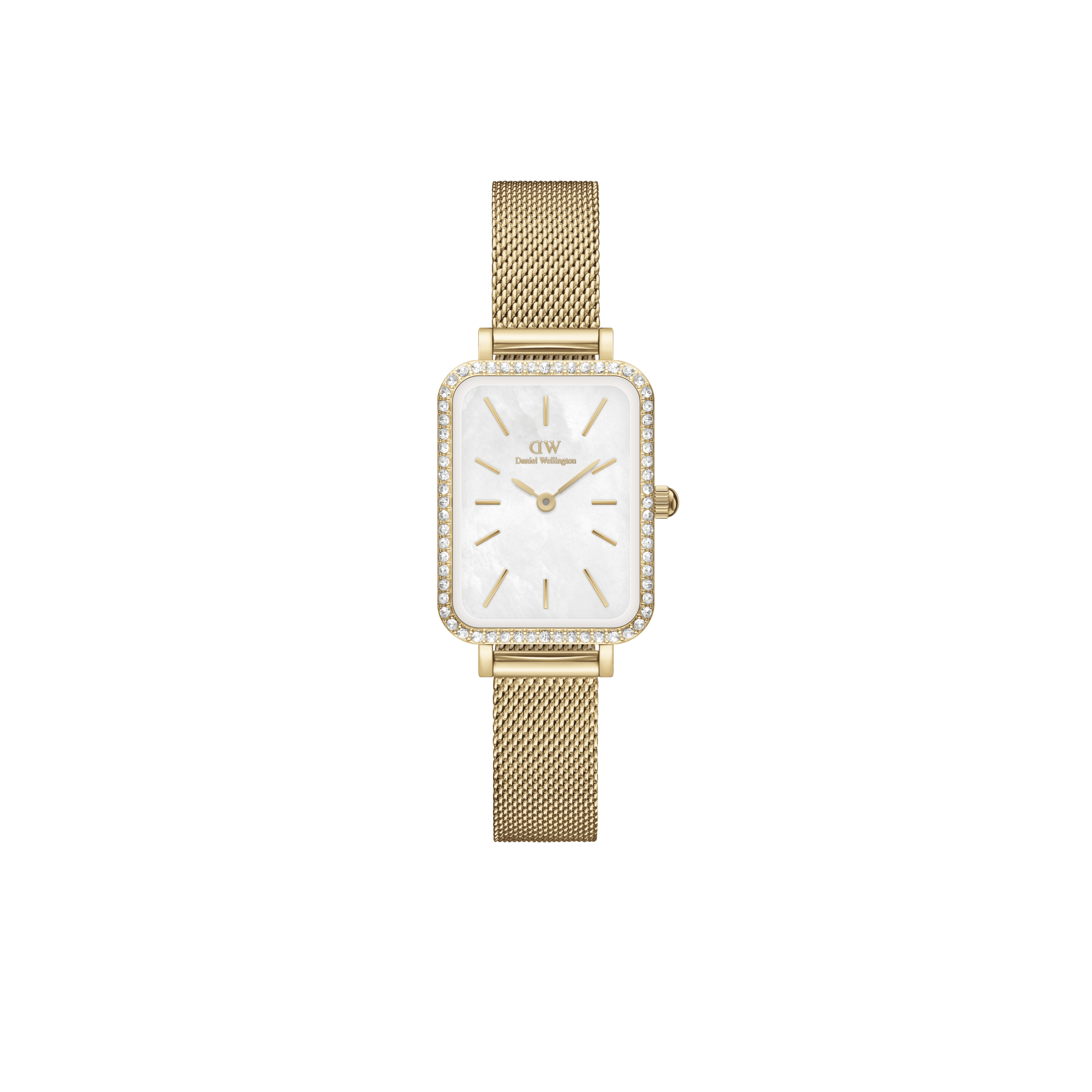 Dit is een horloge van Daniel Wellington uit de Quadro collectie met een kastmaat van 20x26MM