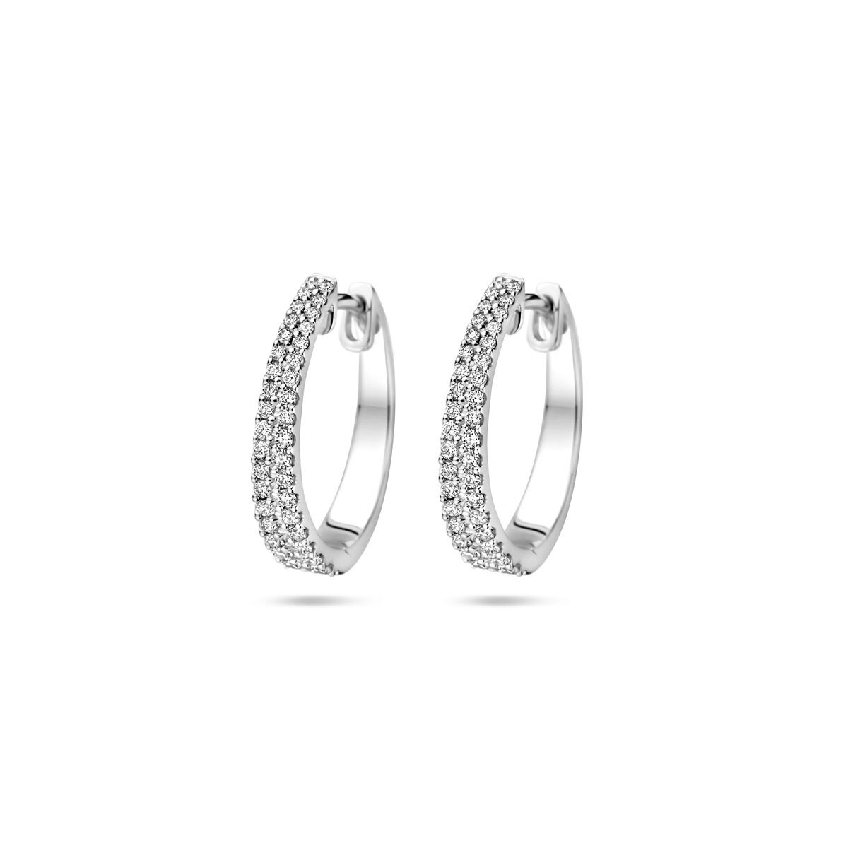 14krt gouden oorsieraden met diamant