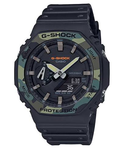 De WRIST WATCH ANADIGI, modelnummer GA-2100SU-1AER, is een eigentijdse horloge met zowel analoge als digitale wijzerplaten. Het biedt een robuuste en stijlvolle look. Beste draagwijze: om de pols, met gevoel voor mode en comfort. Perfect voor dagelijks gebruik en speciale gelegenheden. Voeg een vleugje stijl toe aan elke outfit met dit unieke horloge.