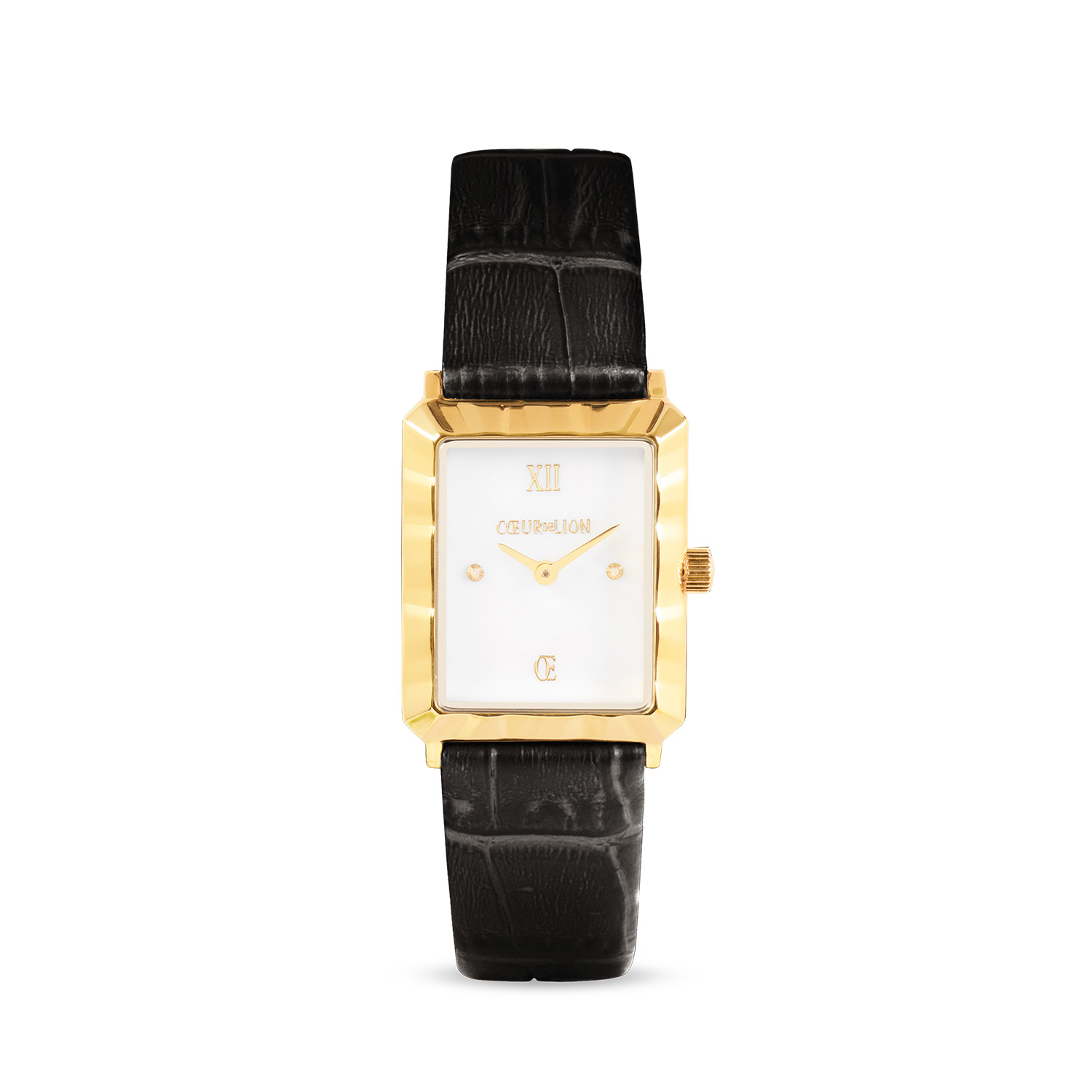 Coeur de Lion  horloge met Lederarmband 7682-71-1314-0 gemaakt voor dames.