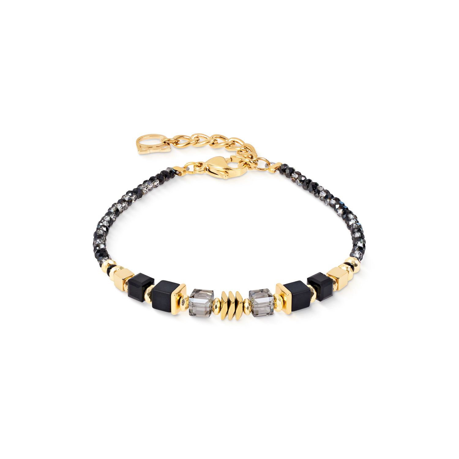 De COEUR DE LION damesarmband model 3044-30-1316 is een opvallend fantasiearmband. Deze elegante accessoire, onderdeel van de 'Jewel' categorie, is perfect voor zowel dagelijkse styling als speciale gelegenheden. Draag deze armband om je pols als stijlvol middelpunt, solo of in combinatie met andere sieraden voor een gelaagde look.