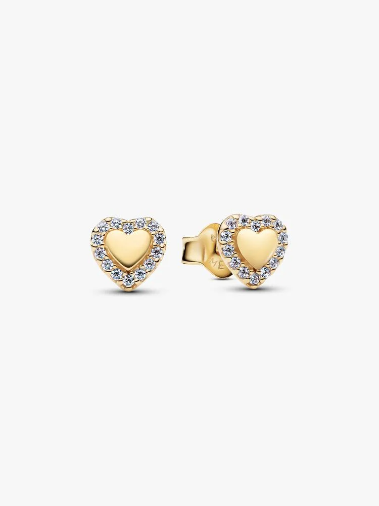 Deze prachtige hartvormige oorstekers, modelnummer 264363C01, zijn verguld met 14-karaats goud en verfraaid met heldere zirkonia stenen. Perfect voor elke gelegenheid, voegen ze een vleugje elegantie toe aan je look. Draag ze met je favoriete outfit voor een verfijnde en stijlvolle uitstraling. Ideaal voor zowel dagelijks als feestelijk gebruik.
