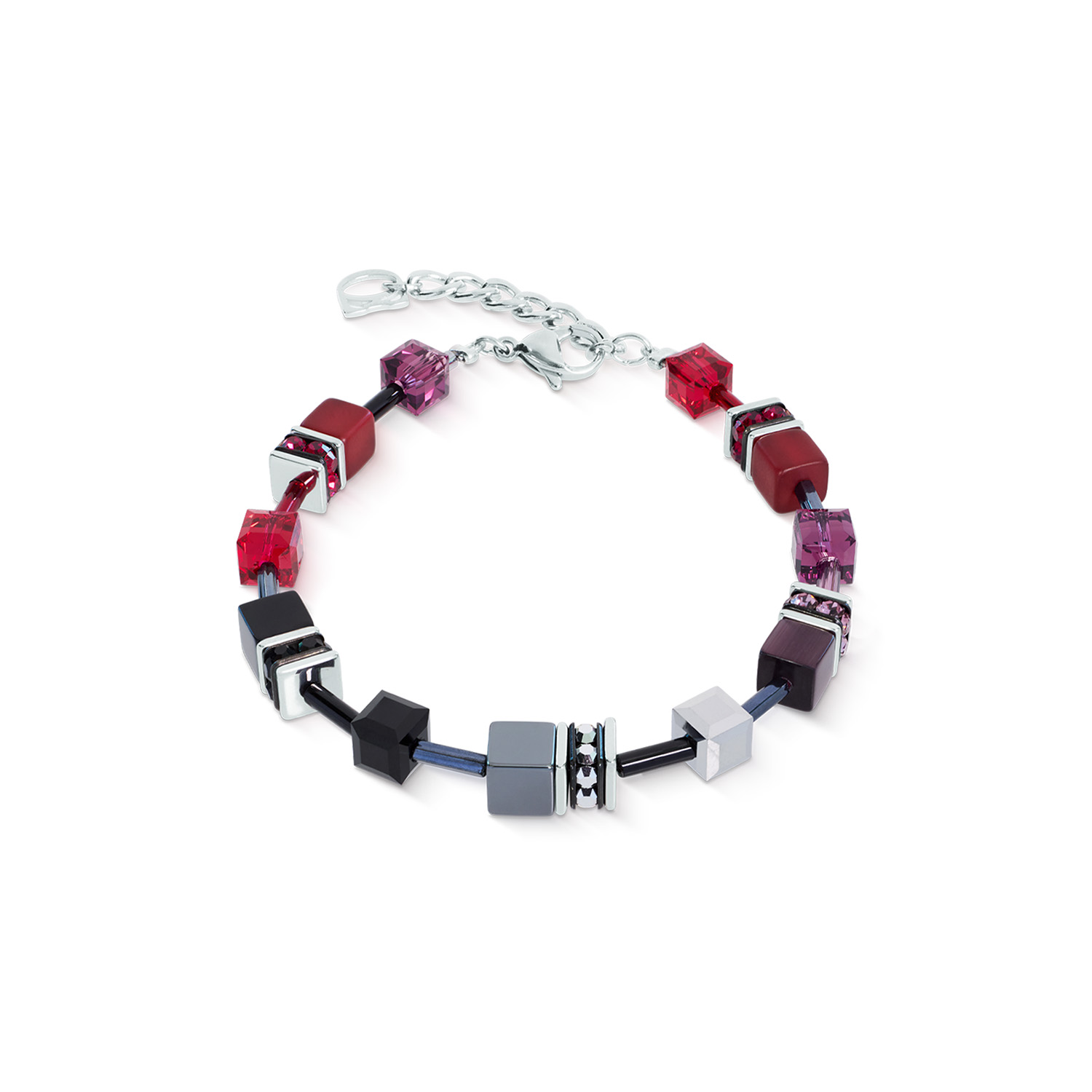 De COEUR DE LION damesarmband, modelnummer 2838-30-0313 Red-Black, is een elegante en opvallende rode armband. Perfect te combineren met zowel casual als formele outfits. Draag het als een opvallend accessoire bij een zwart jurkje of als een kleurrijk accent in uw dagelijkse look. Een ideaal sieraad voor elke modebewuste vrouw.