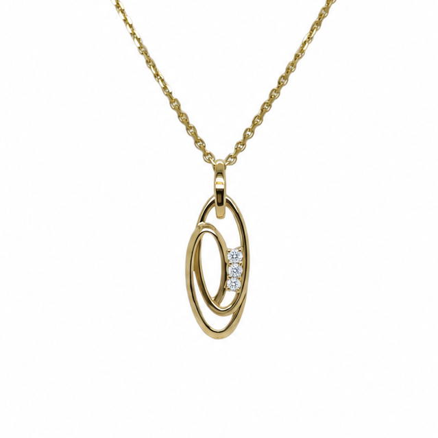 14krt gouden hanger