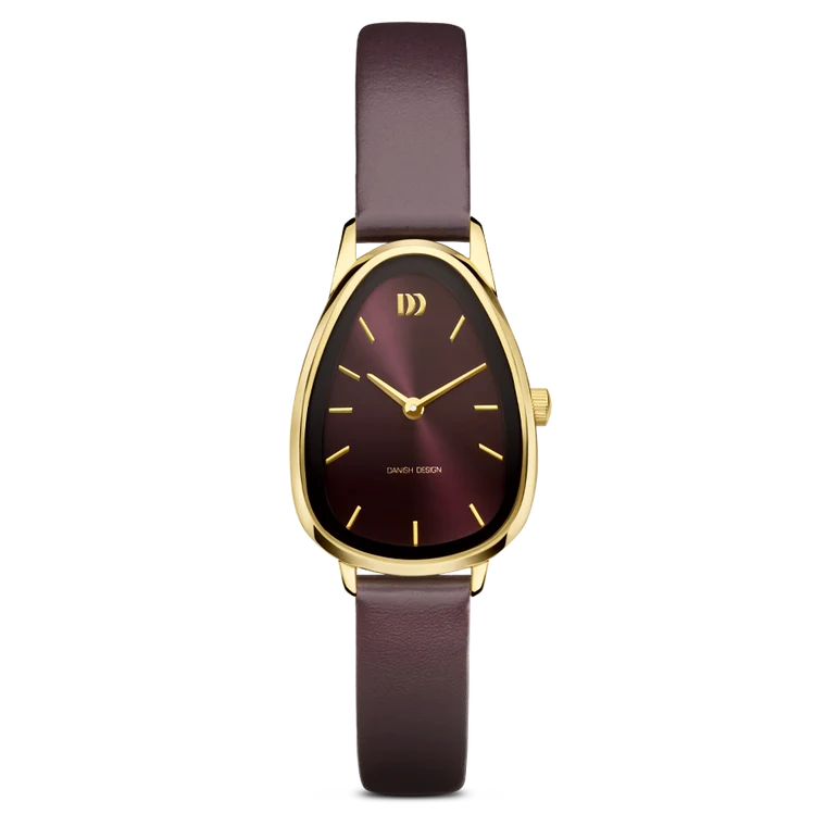 DANISH DESIGN FJORDSTEN GOLD BURGUNDY