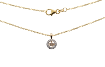 Diese wundersch&ouml;ne Kette mit Anh&auml;nger aus 585er Gelbgold enth&auml;lt einen schwebenden Diamanten, was ihr einen besonderen Glanz verleiht. Das Modell 245455119 ist ideal, um jeden Look zu veredeln. Tragen Sie sie alleine f&uuml;r einen dezenten Look oder in Kombination mit anderen Schmuckst&uuml;cken f&uuml;r einen modernen, geschichteten Stil. Perfekt f&uuml;r besondere Anl&auml;sse oder als t&auml;gliches Highlight.