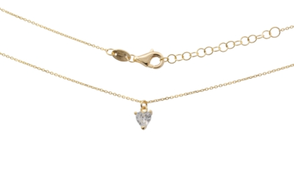 Die Kette mit Anh&auml;nger aus Gold 375 hat einen Zirkonia-Stein und besticht durch ihr elegantes Design. Als Halskette aus Gelbgold ist sie ideal f&uuml;r festliche Anl&auml;sse oder als stilvolles Accessoire im Alltag. Tragen Sie sie alleine f&uuml;r einen minimalistischen Look oder kombinieren Sie sie mit anderen Schmuckst&uuml;cken f&uuml;r einen eleganten Auftritt. Modellnummer: 548534019.