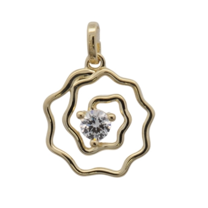 Der Anh&auml;nger Gold 333 Zirkonia mit der Modellnummer 651242019 ist ein edles Schmuckst&uuml;ck, perfekt f&uuml;r Liebhaber von elegantem Schmuck. Der Anh&auml;nger besteht aus 333er Gold und ist mit funkelndem Zirkonia besetzt. Er l&auml;sst sich ideal an einer feinen Halskette tragen und verleiht jedem Outfit einen Hauch von Glamour und Raffinesse.