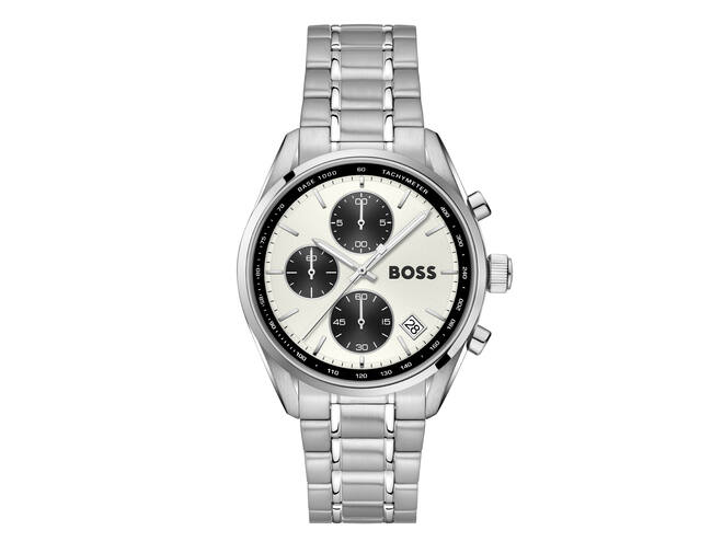 Boss Heren Horloge Grand Prix Touring Heren Staal