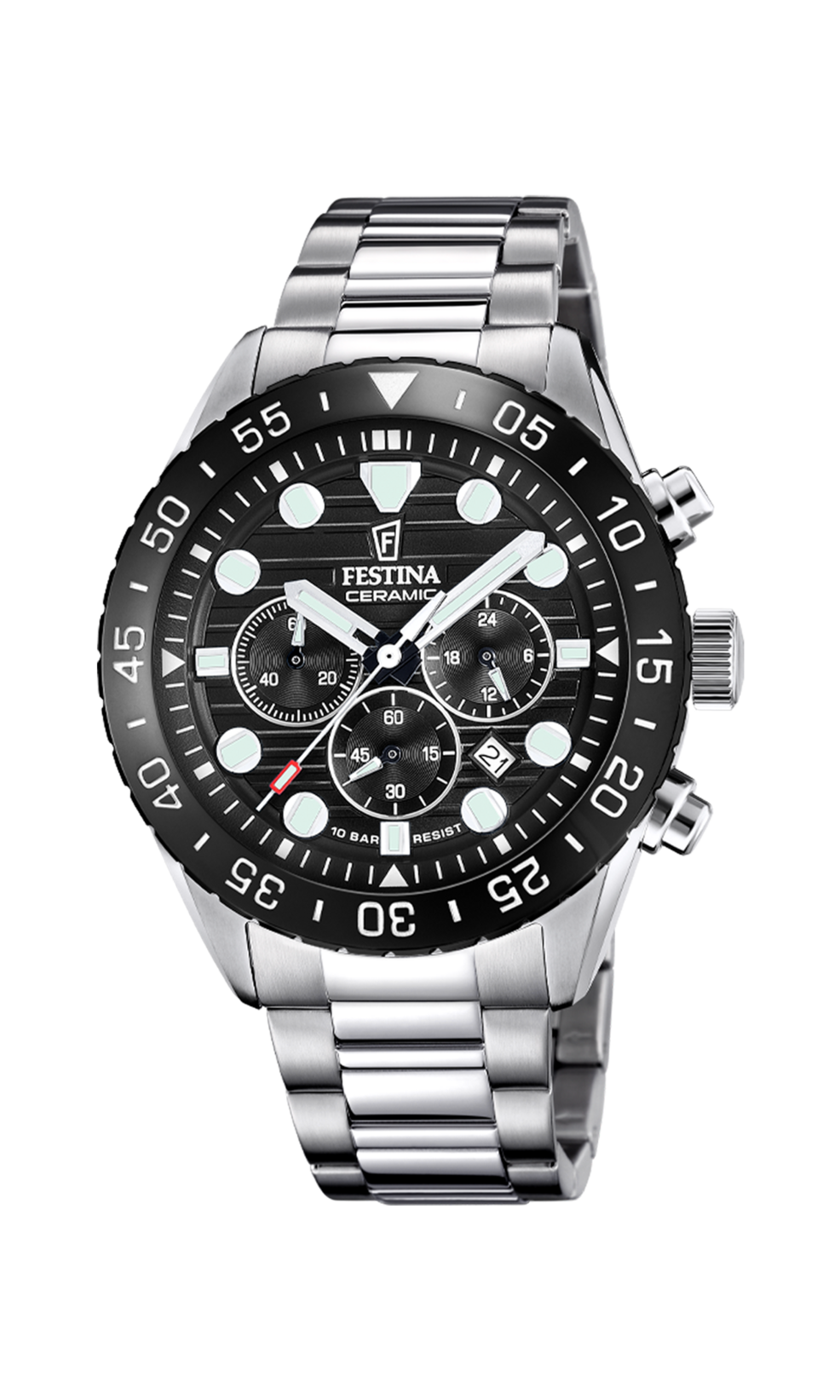 Festina horloge ceramic, 10ATM met extra vand