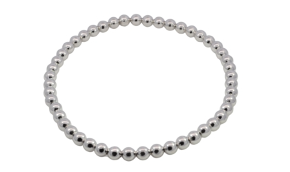 Das Armband "Silber ZB Kugeln poliert 4mm" mit der Modellnummer 753140019 besteht aus polierten Silberkugeln mit einem Durchmesser von 4 mm. Es geh&ouml;rt zur Kategorie Schmuck und ist ein Armband mit einer Gr&ouml;&szlig;e von 180 mm. Tragen Sie es allein oder kombinieren Sie es mit anderen Armb&auml;ndern f&uuml;r einen stilvollen Look. Perfekt f&uuml;r jeden Anlass.
