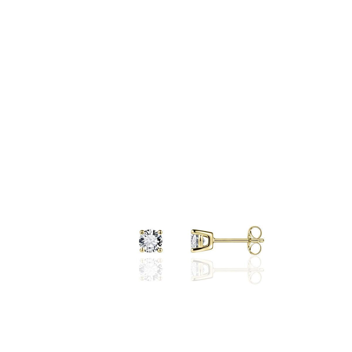 Gisser oorknopjes lab diamant  3mm