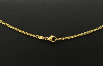Die Collierkette Gold 585 Anker rund, Modellnummer 830404219, ist eine exquisite Halskette aus Gelbgold, die in die Kategorie Schmuck f&auml;llt. Diese elegante, goldene Ankerkette eignet sich perfekt, um jedes Outfit aufzuwerten. Am besten wird sie solo oder zusammen mit anderen Halsketten in verschiedenen L&auml;ngen getragen, um einen trendigen Layering-Look zu kreieren.