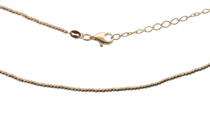 Die Halskette Gold 375 poliert mit einer L&auml;nge von 42 cm, Modellnummer 918412019, ist aus gelbem Gold gefertigt. Diese elegante Halskette unterstreicht jedes Outfit und eignet sich ideal f&uuml;r den t&auml;glichen Gebrauch oder besondere Anl&auml;sse. Am besten zur Geltung kommt sie in Kombination mit einem schlichten Oberteil oder einem eleganten Abendkleid.