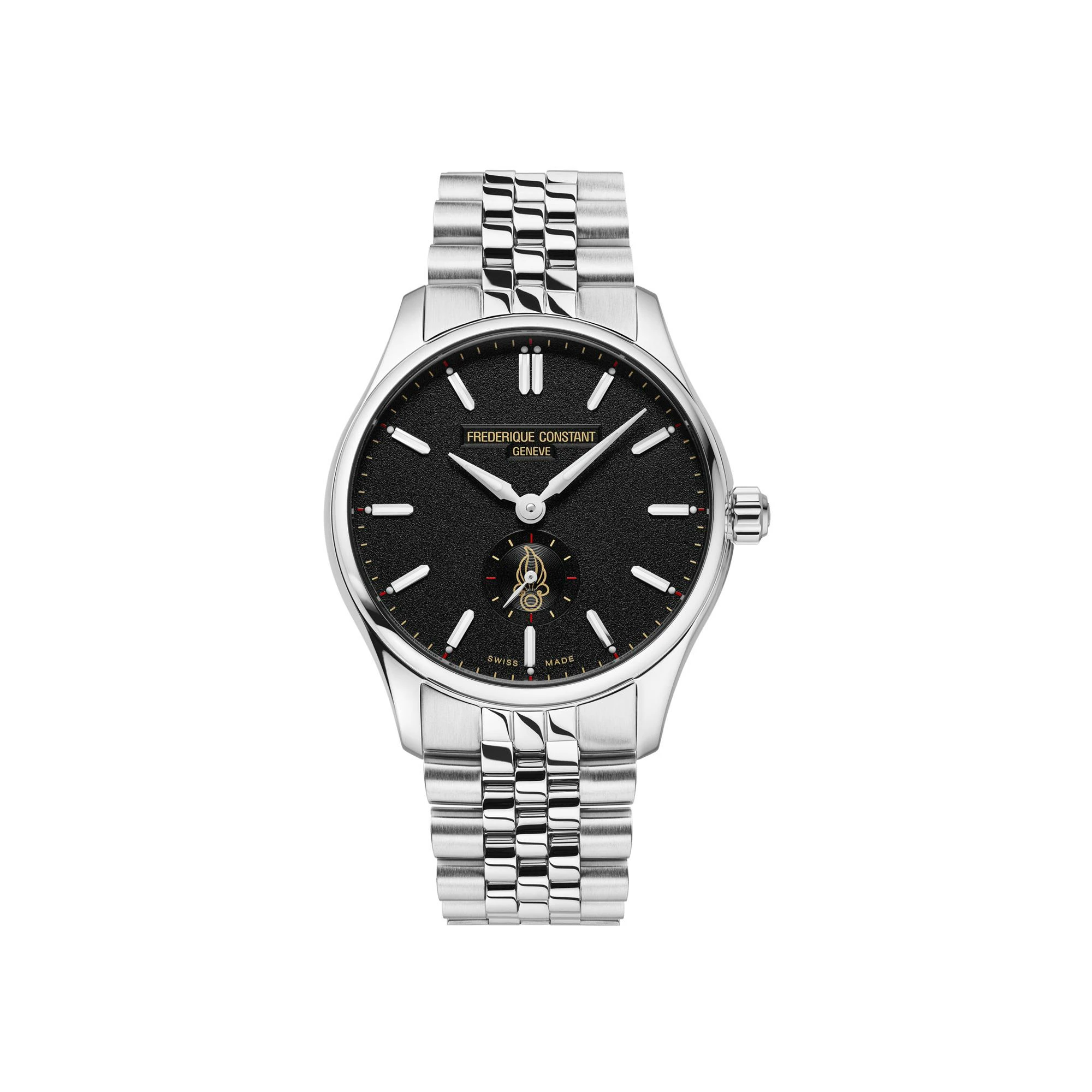 Dit horloge (modelnummer 7630428436018) is stijlvol en functioneel met zijn analoge indicatie, grijze wijzerplaat en streepjespatroon. De roestvrijstalen kast en saffierglas bieden duurzaamheid, terwijl de zilverkleurige band elegantie toevoegt. Draag het tijdens zakelijke bijeenkomsten of formele gelegenheden voor een verfijnde uitstraling. De datumaanduiding zorgt voor extra functionaliteit in dagelijks gebruik.