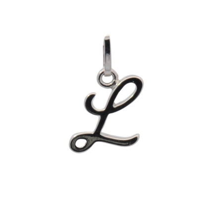 Der Buchstabe Silber "L" Anh&auml;nger, Modellnummer 7640370019, besteht aus hochwertigem 925er Silber. Er wiegt insgesamt 0,46 Gramm. Perfekt als pers&ouml;nliches Schmuckst&uuml;ck, das an einer feinen Silberkette getragen werden kann, um jedem Outfit eine individuelle Note zu verleihen. Ideal f&uuml;r den Alltag oder besondere Anl&auml;sse.